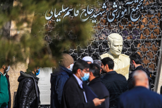 رونمایی از سردیس سردار شهید قاسم سلیمانی