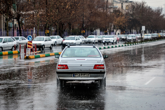 بارش باران در مشهد