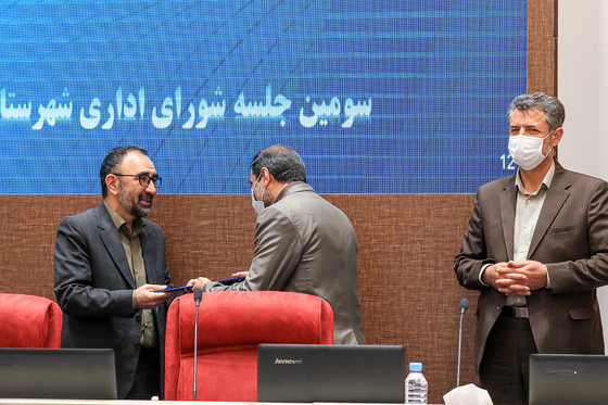 مراسم معارفه سرپرست فرمانداری مشهد