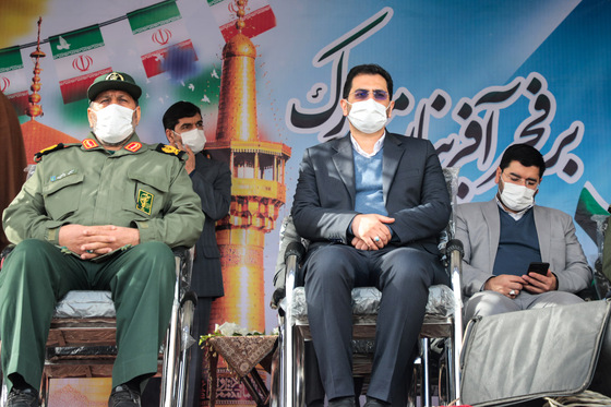 مراسم آغاز جشن های دهه فجر انقلاب اسلامی