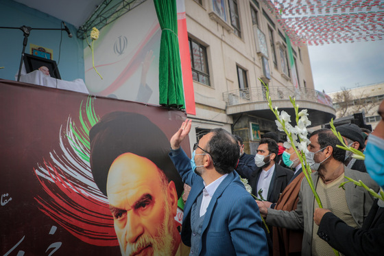 مراسم آغاز جشن های دهه فجر انقلاب اسلامی