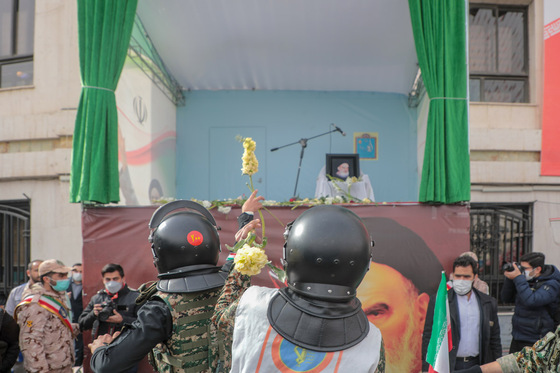 مراسم آغاز جشن های دهه فجر انقلاب اسلامی