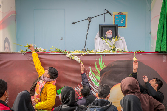 مراسم آغاز جشن های دهه فجر انقلاب اسلامی