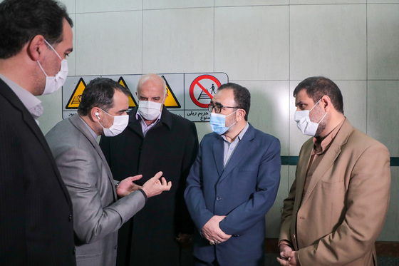 بازدید استاندار خراسان رضوی و شهردار مشهد از خطوط قطارشهری مشهد