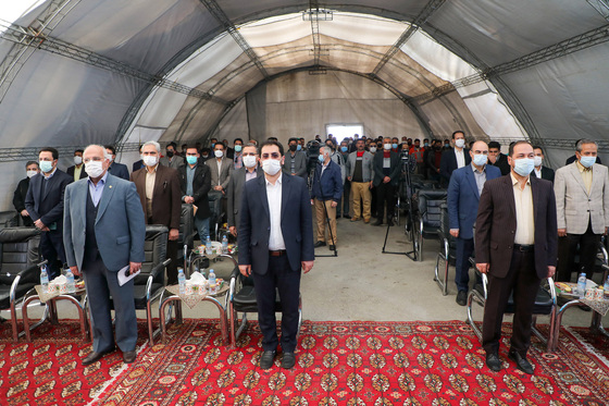 افتتاح پروژه دوربرگردان زیرگذرآزادی-جانباز 
