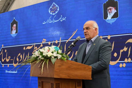 افتتاح پروژه دوربرگردان زیرگذرآزادی-جانباز 