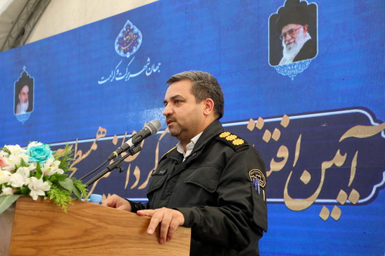 افتتاح پروژه دوربرگردان زیرگذرآزادی-جانباز 