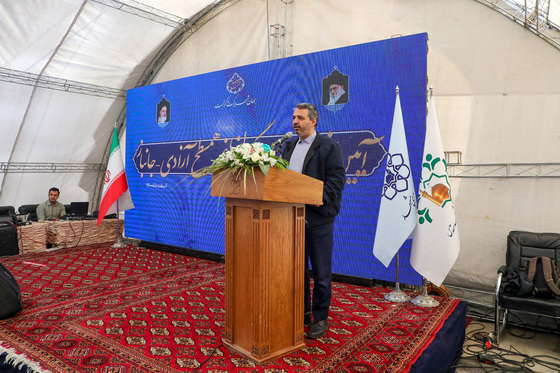 افتتاح پروژه دوربرگردان زیرگذرآزادی-جانباز 
