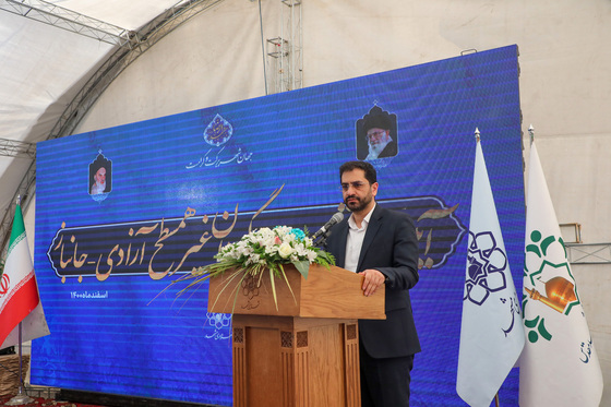 افتتاح پروژه دوربرگردان زیرگذرآزادی-جانباز 