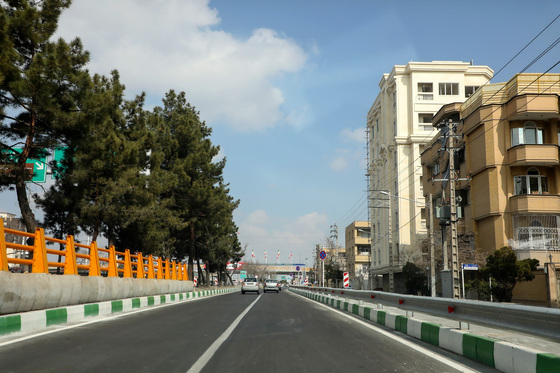 افتتاح پروژه دوربرگردان زیرگذرآزادی-جانباز 