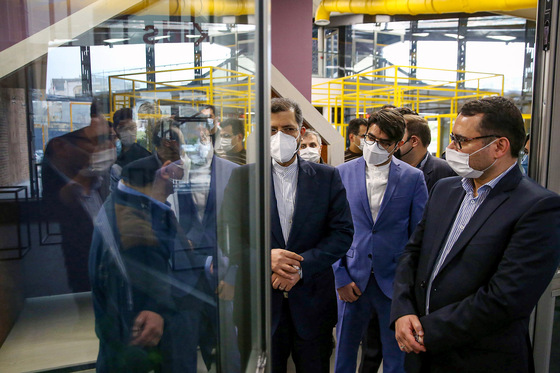 بازدید سخنگوی وزارت امور خارجه از کارخانه نوآوری شهرداری مشهد
