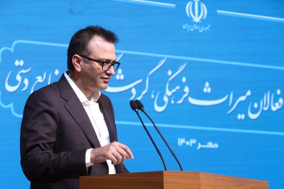 گزارش تصویری | رونمایی از الواح باستانی دوره هخامنشیان با حضور رئیس جمهور