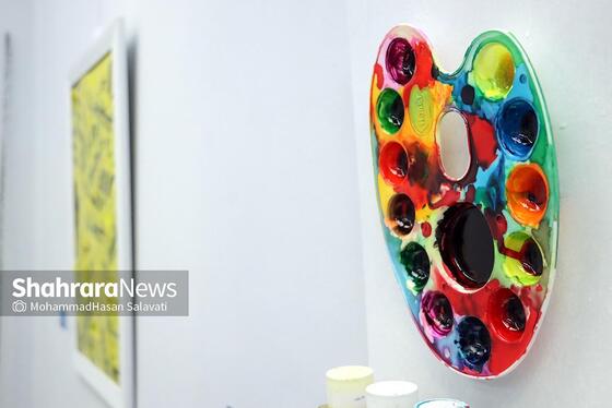 «رواق حافظ»؛ نمایشگاه گروهی هنرهای تجسمی در نگارخانه فردوسی مشهد + تصاویر