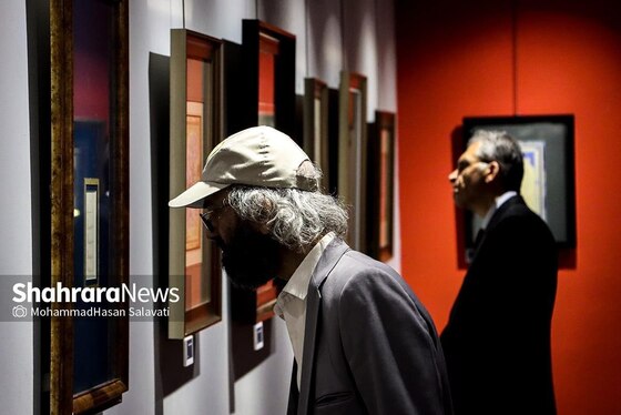 زیبایی کلمات و هنر خوشنویسی در نمایشگاه «اسرار ازل» در مشهد