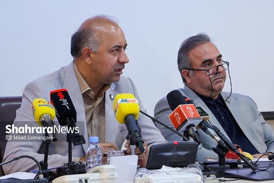 گزارش تصویری | نشست خبری مدیرعامل سازمان عمران شهرداری مشهد