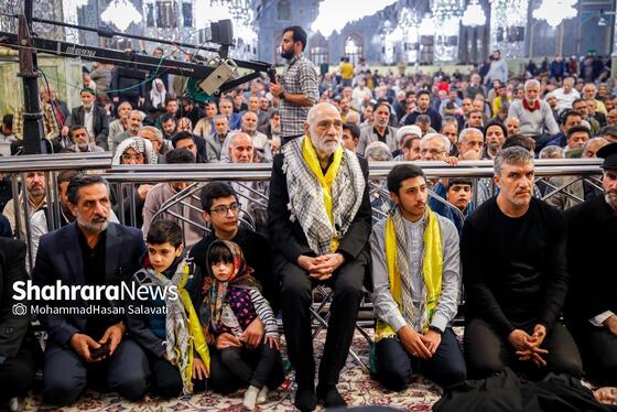 گزارش تصویری | وداع با پیکر مطهر بانوی شهیده معصومه کرباسی در حرم مطهر رضوی - مشهد