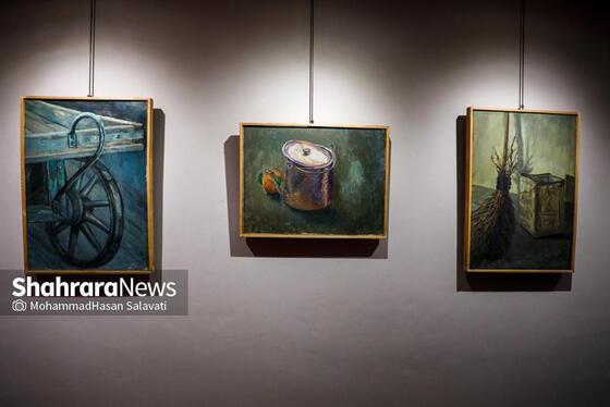 مراسم بزرگداشت «مرتضی روحانی» در نگارخانه رضوان مشهد