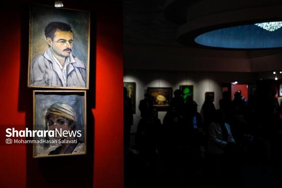 مراسم بزرگداشت «مرتضی روحانی» در نگارخانه رضوان مشهد