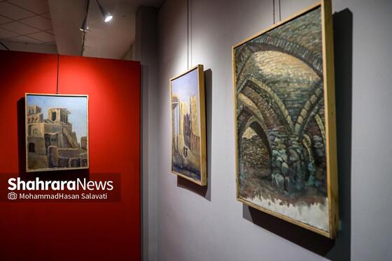 مراسم بزرگداشت «مرتضی روحانی» در نگارخانه رضوان مشهد