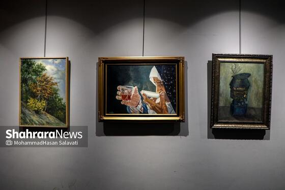 مراسم بزرگداشت «مرتضی روحانی» در نگارخانه رضوان مشهد