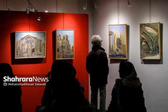 مراسم بزرگداشت «مرتضی روحانی» در نگارخانه رضوان مشهد