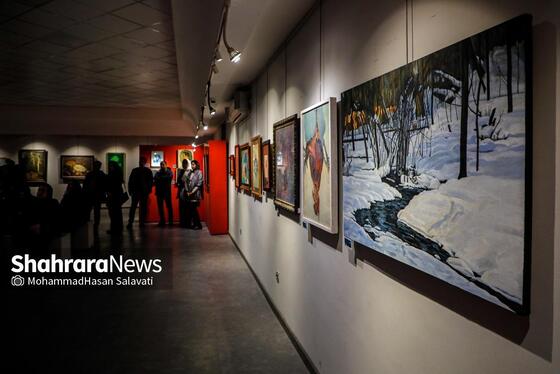 مراسم بزرگداشت «مرتضی روحانی» در نگارخانه رضوان مشهد