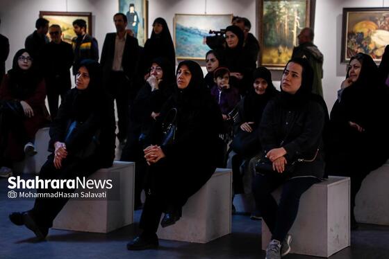 مراسم بزرگداشت «مرتضی روحانی» در نگارخانه رضوان مشهد