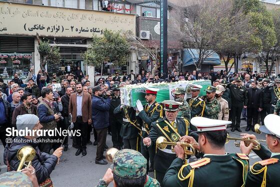 گزارش تصویری | مراسم تشییع پیکر «شهید خموشی» از شهدای حادثه تروریستی تفتان