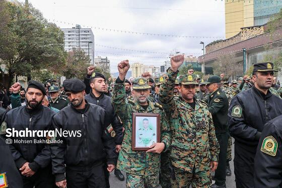 گزارش تصویری | مراسم تشییع پیکر «شهید خموشی» از شهدای حادثه تروریستی تفتان