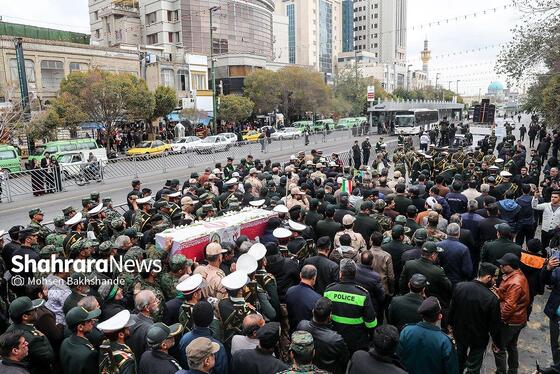 گزارش تصویری | مراسم تشییع پیکر «شهید خموشی» از شهدای حادثه تروریستی تفتان