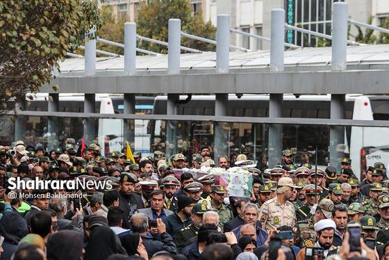 گزارش تصویری | مراسم تشییع پیکر «شهید خموشی» از شهدای حادثه تروریستی تفتان