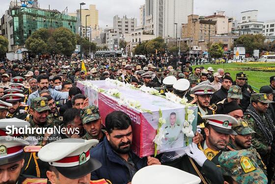 گزارش تصویری | مراسم تشییع پیکر «شهید خموشی» از شهدای حادثه تروریستی تفتان