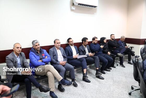 گزارش تصویری | نشست رییس شورای اسلامی شهر مشهد با هیات‌های ورزشی استان خراسان رضوی