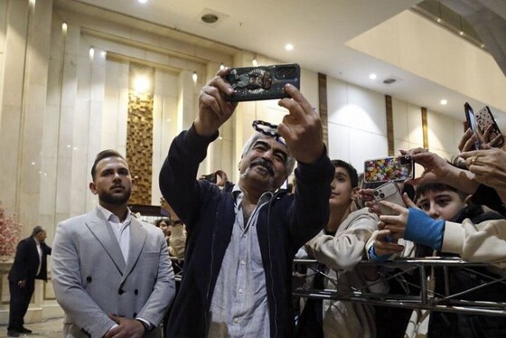 اکران مردمی «صبحانه با زرافه‌ها» با حضور چهره‌های سینمایی + عکس