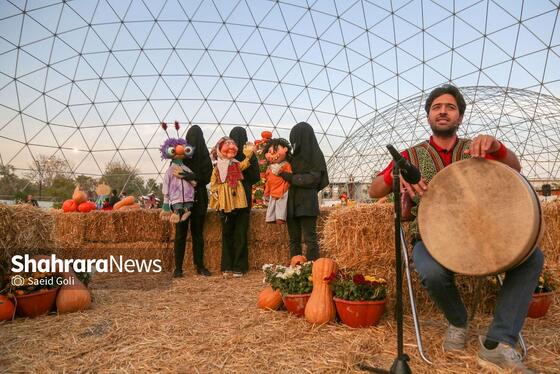 گزارش تصویری | جشنواره «طعم و رنگ پاییز ۱۴۰۳» در باغ مشهد