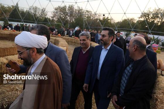 گزارش تصویری | جشنواره «طعم و رنگ پاییز ۱۴۰۳» در باغ مشهد