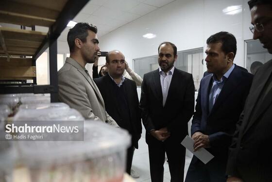 گزارش تصویری | سفر معاون علمی رییس جمهور به نیشابور