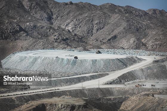 گزارش تصویری | سفر به معدن سنگ آهن سنگان خواف