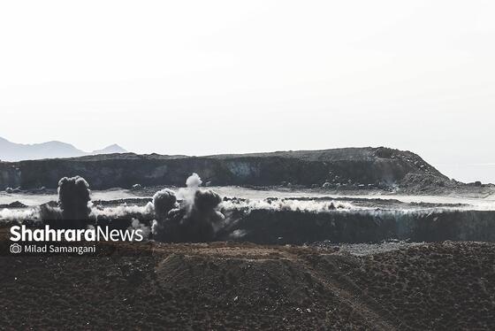 گزارش تصویری | سفر به معدن سنگ آهن سنگان خواف