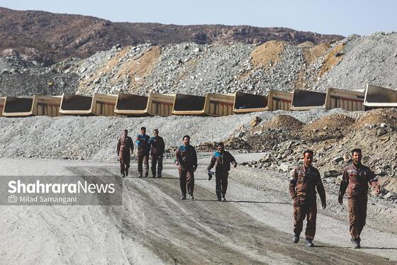 گزارش تصویری | سفر به معدن سنگ آهن سنگان خواف
