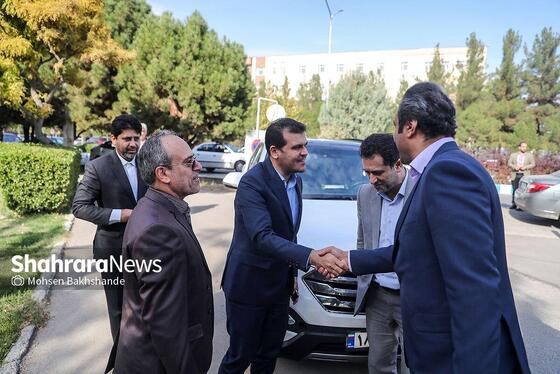 گزارش تصویری | بازدید معاون علمی و فناوری رئیس‌جمهور از دانشگاه فردوسی مشهد