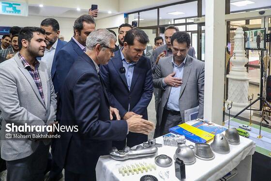 گزارش تصویری | بازدید معاون علمی و فناوری رئیس‌جمهور از دانشگاه فردوسی مشهد