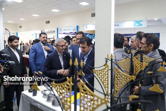 گزارش تصویری | بازدید معاون علمی و فناوری رئیس‌جمهور از دانشگاه فردوسی مشهد