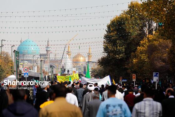 گزارش تصویری | راهپیمایی ۱۳ آبان ۱۴۰۳ در مشهد
