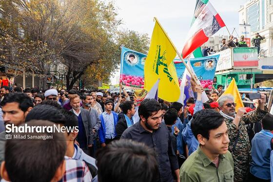 گزارش تصویری | راهپیمایی ۱۳ آبان ۱۴۰۳ در مشهد