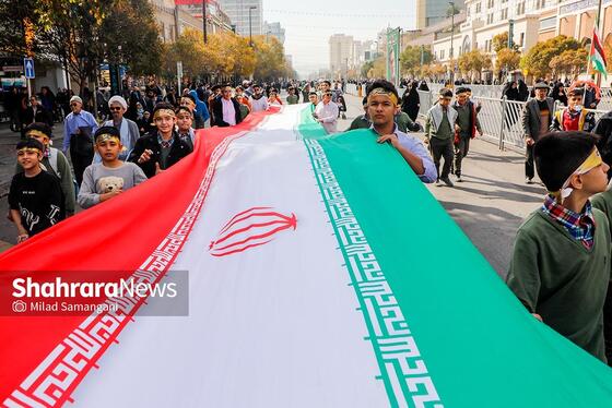 گزارش تصویری | راهپیمایی ۱۳ آبان ۱۴۰۳ در مشهد