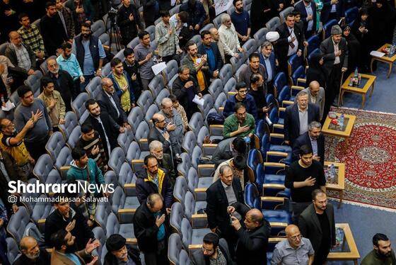 گزارش تصویری | همایش مردمی «مشهد، قلب تپنده مقاومت» با حضور سعید جلیلی