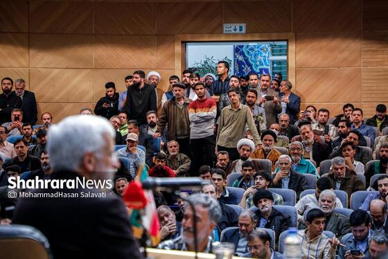 گزارش تصویری | همایش مردمی «مشهد، قلب تپنده مقاومت» با حضور سعید جلیلی