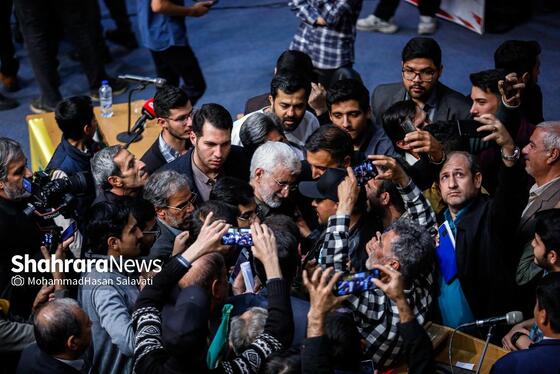 گزارش تصویری | همایش مردمی «مشهد، قلب تپنده مقاومت» با حضور سعید جلیلی