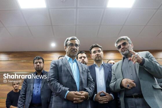 گزارش تصویری | بازدید استاندار خراسان رضوی از برخی پروژه‌های عمرانی، جاده‌ای و ورزشی واقع در مشهد و گلبهار